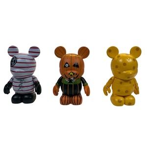 Disney Vinylmation 3" Pirates Caribbean Jack-O-Lantern Swiss Cheese Mickey Mouse